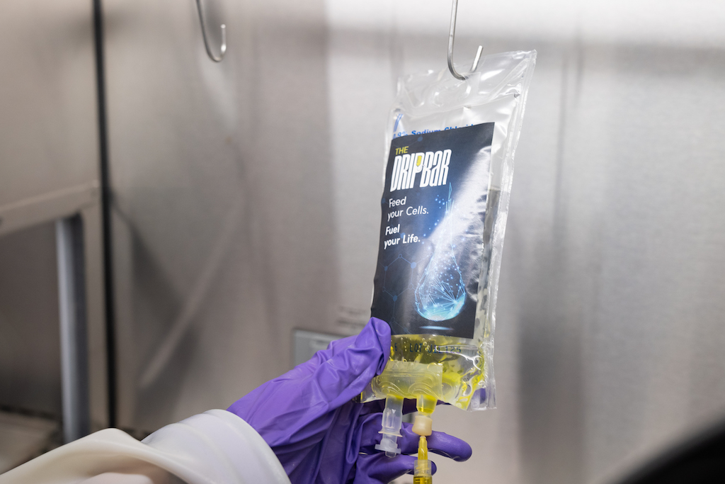 an IV bag of cellular health